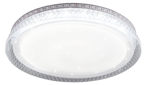 Plafoniera da Interno a LED in Plastica Bianco