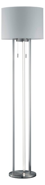 Piantana da Interno a led in Metallo Nickel Opaco
