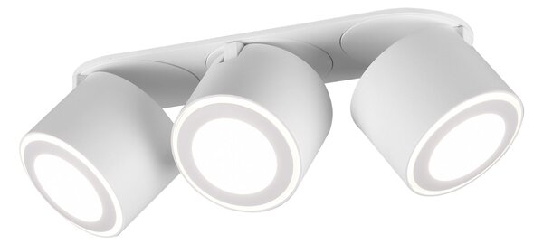 Faretto da Interno a LED in Metallo Bianco Opaco