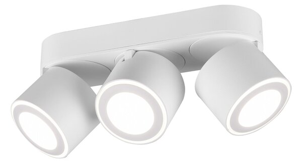 Faretto da Interno a LED in Metallo Bianco Opaco