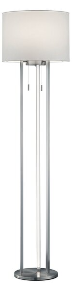 Piantana da Interno a led in Metallo Nickel Opaco