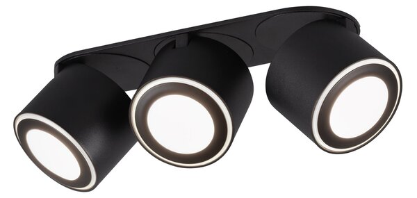 Faretto da Interno a LED in Metallo Nero Opaco