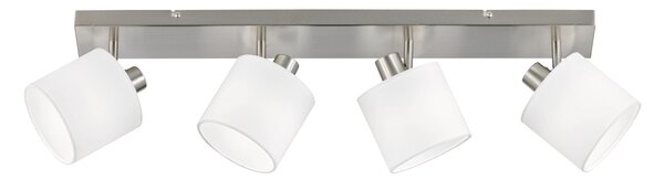 Faretto da Interno E14 in Metallo Nickel Opaco