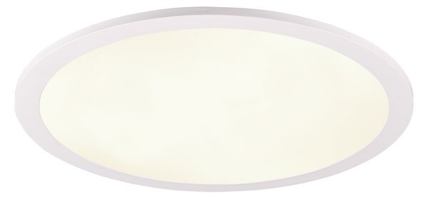 Plafoniera da Interno a LED in Plastica Bianco
