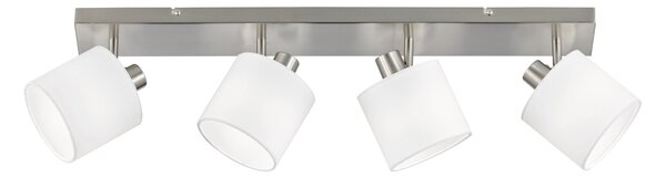 Faretto da Interno E14 in Metallo Nickel Opaco