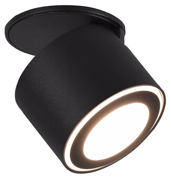 Faretto da Interno a LED in Metallo Nero Opaco