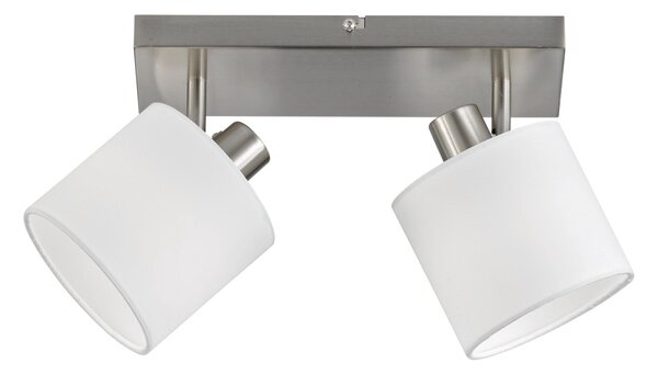 Faretto da Interno E14 in Metallo Nickel Opaco