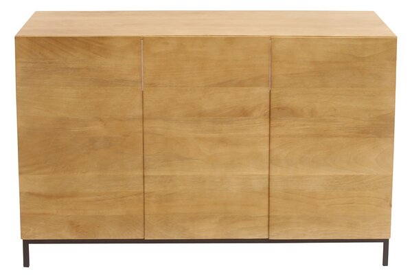 Mobiletto da bagno in legno massello di mango L120 cm YPSTER