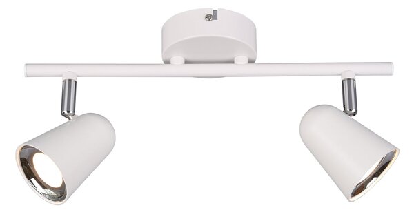 Faretto da Interno a LED in Plastica Bianco Opaco