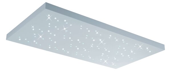 Plafoniera da Interno a LED in Metallo Bianco Opaco