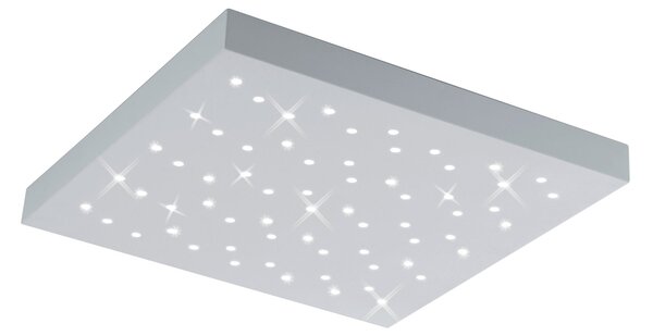 Plafoniera da Interno a LED in Metallo Bianco Opaco