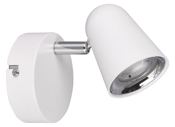 Faretto da Interno a LED in Plastica Bianco Opaco