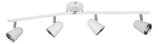 Faretto da Interno a LED in Plastica Bianco Opaco