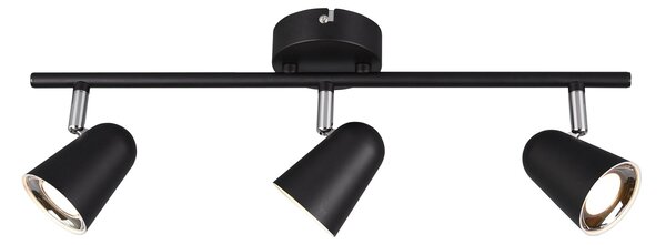 Faretto da Interno a LED in Plastica Nero Opaco