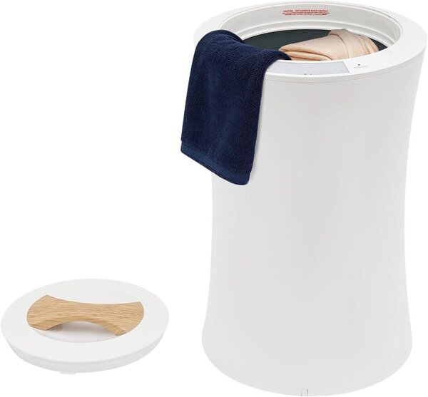 Asciugamani elettrico Emmer - Dispositivo riscaldante - Lusso per il bagno - Controllo tramite touchscreen - 20 litri - Bianco