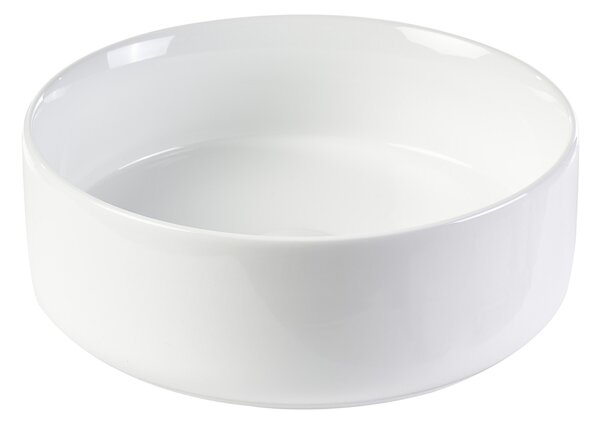 Lavabo rotondo in ceramica bianca D31 cm MARLI