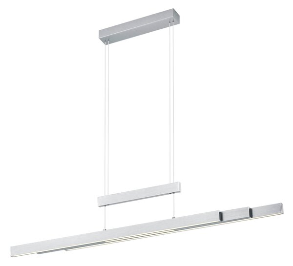 Lampada a Sospensione da Interno a LED in Metallo Nickel Opaco