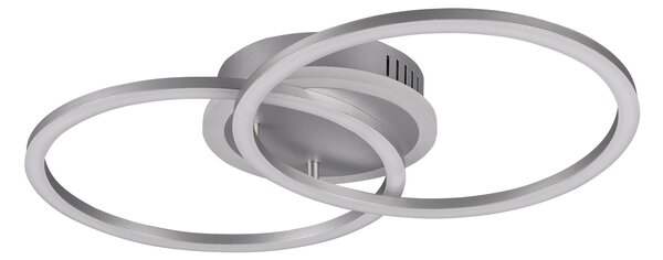 Plafoniera da Interno a LED in Metallo Titanio