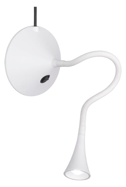 Lampada tavolo da Interno a LED in Plastica Bianco
