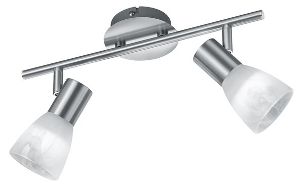 Faretto da Interno a LED in Metallo Nickel Opaco