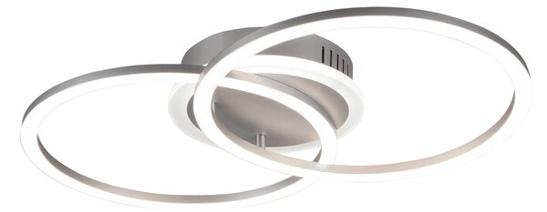 Plafoniera da Interno a LED in Metallo Titanio