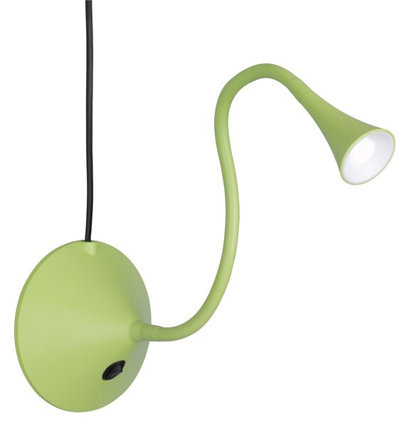 Lampada tavolo da Interno a LED in Plastica Verde