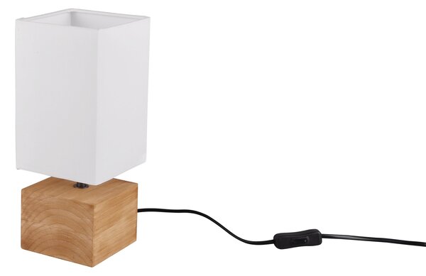 Lampada tavolo da Interno a LED in Legno Legno Colorato