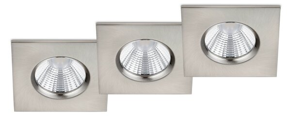 Illuminazione da Incasso da Interno a LED in Metallo Nickel Opaco