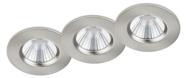 Illuminazione da Incasso da Interno a LED in Metallo Nickel Opaco