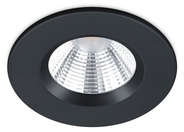 Illuminazione da Incasso da Interno a LED in Metallo Nero Opaco