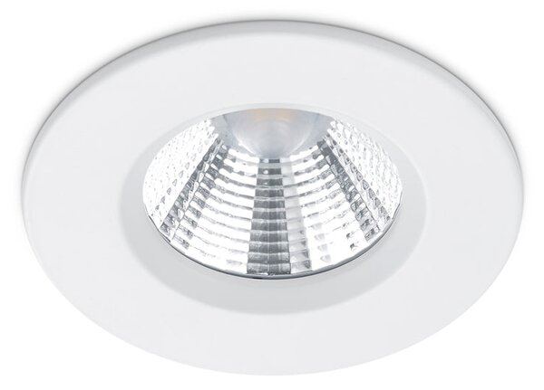 Illuminazione da Incasso da Interno a LED in Metallo Bianco Opaco