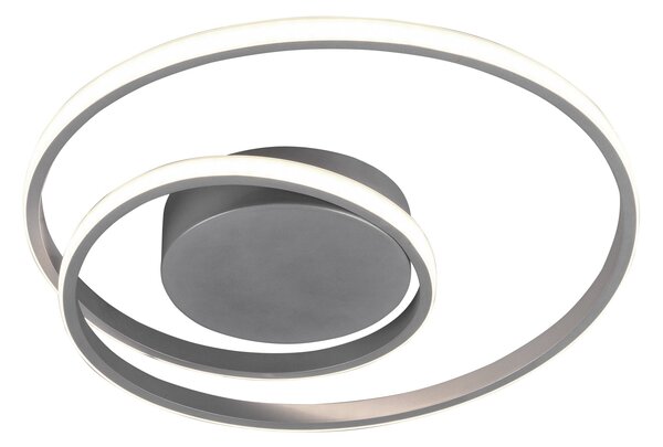 Plafoniera da Interno a LED in Metallo Titanio