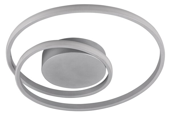 Plafoniera da Interno a LED in Metallo Titanio