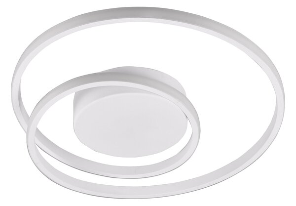 Plafoniera da Interno a LED in Metallo Bianco Opaco