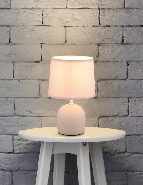 Lampada tavolo da Interno in Ceramica Beige