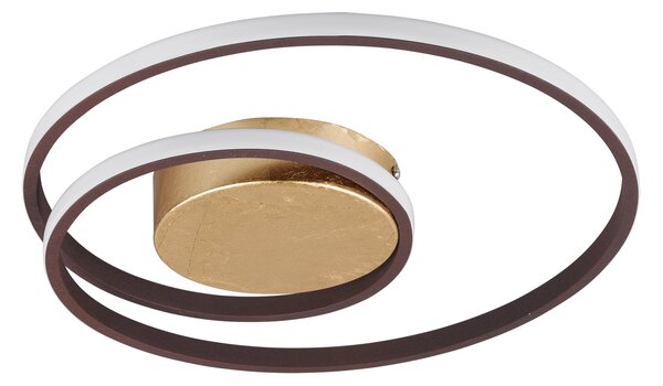 Plafoniera da Interno a LED in Metallo Ruggine