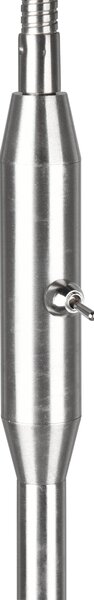 Piantana da Interno E14 in Metallo Nickel Opaco