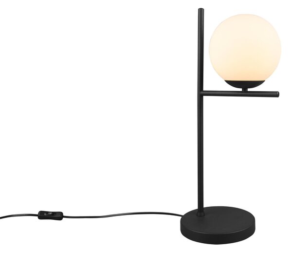 Lampada tavolo da Interno E14 in Metallo Nero Opaco