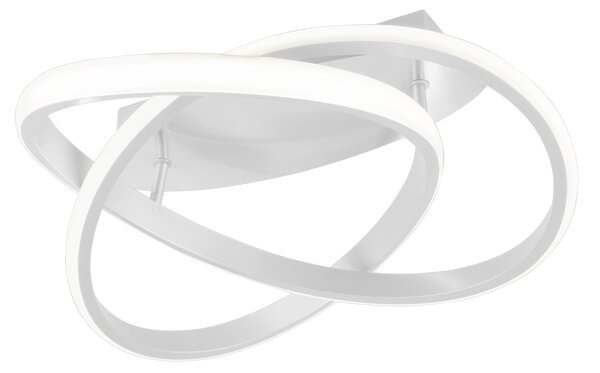Plafoniera da Interno a LED in Metallo Bianco