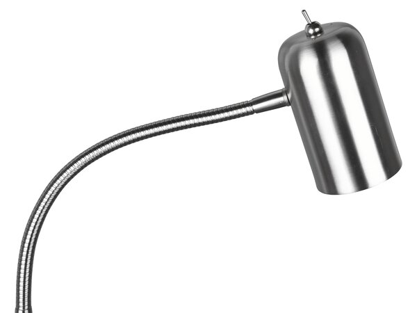 Piantana da Interno GU10 in Metallo Nickel Opaco