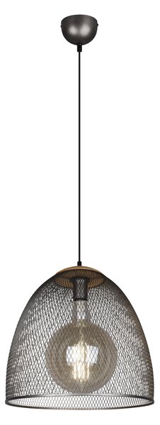 Lampada a Sospensione da Interno a LED in Metallo Nickel Anticato