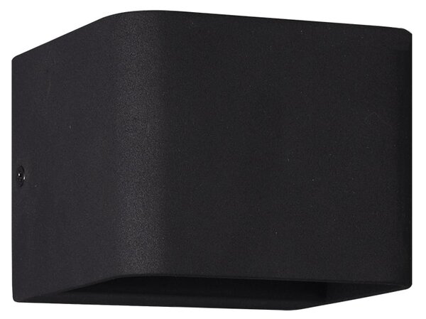 Applique da Interno a LED in Metallo Nero Opaco