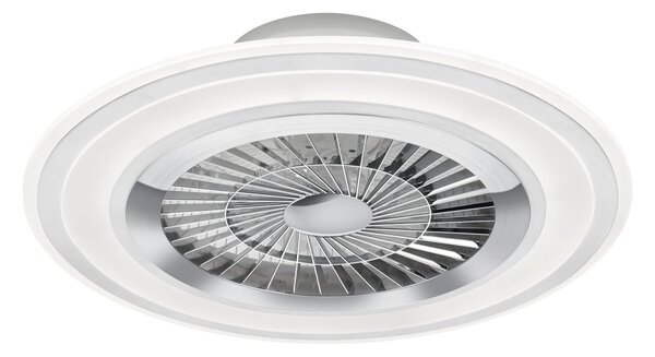 Plafoniera Ventilatore da Interno a led in PLASTICA Bianco Opaco
