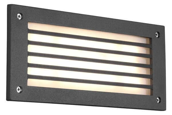 Applique da Esterno a Led in Alluminio Antracite