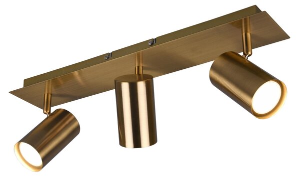 Spot da Interno a Led in Metallo Ottone Antico
