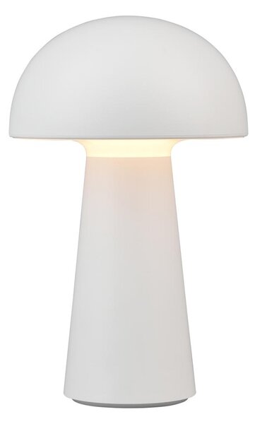 Lampada tavolo da Esterno a LED in Plastica Bianco
