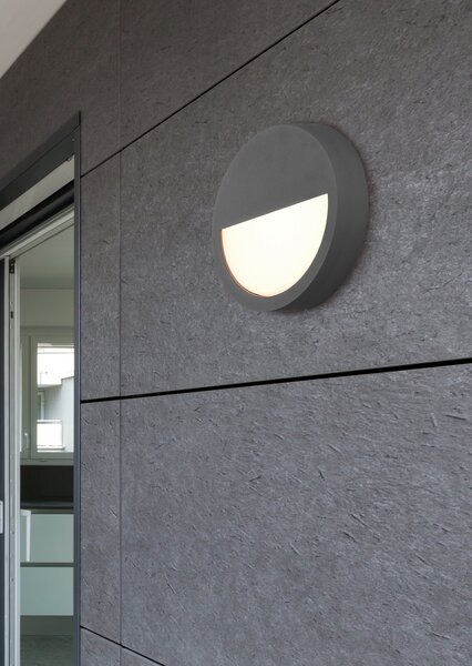 Applique da Esterno a Led in Alluminio Antracite