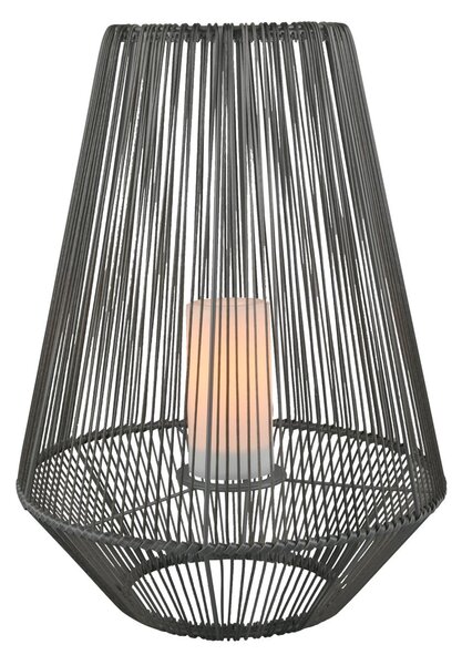 Lampada tavolo da Esterno a LED in Plastica Grigio