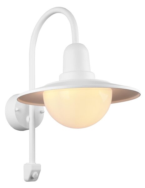 Applique da Esterno a Led in Alluminio Bianco Opaco