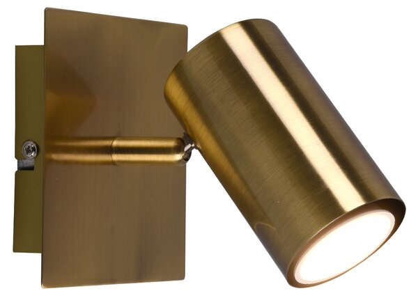 Spot da Interno a Led in Metallo Ottone Antico